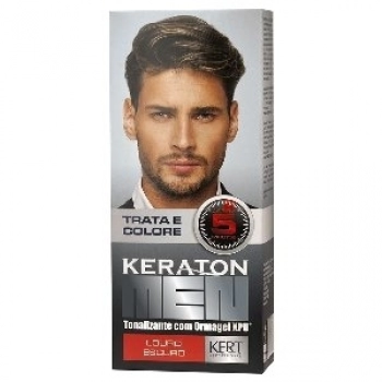 TONALIZANTE KERATON MEN 60ML LOURO ESCURO