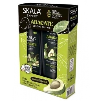 KIT SKALA SH+COND 325ML BOMBA ABACATE