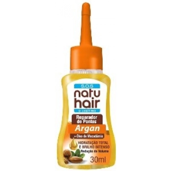 REP PONTAS NATU HAIR SOS 30ML ARGAN E MACADAMIA