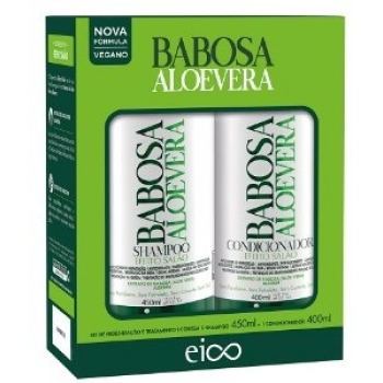 KIT EICO SH 450ML+COND 400ML BABOSA