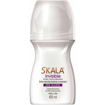 DES ROLL ON SKALA 60ML INVISIBLE FRASCO TRANSP