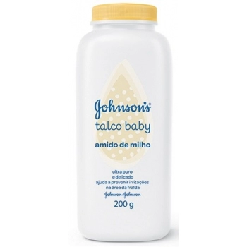 TALCO J & J BABY AMIDO DE MILHO 200GR