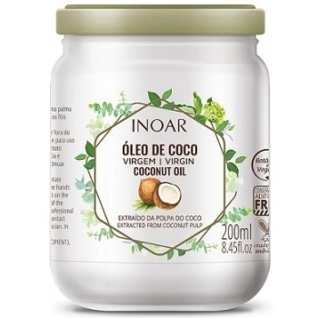 OLEO DE COCO INOAR 200ML VIRGEM
