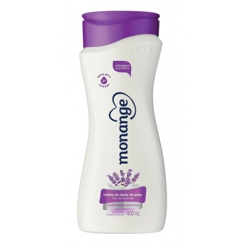 HIDR CORPORAL MONANGE 400ML FLOR DE LAVANDA TODOS TIPOS DE PELE