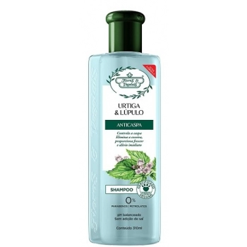 SH FLORES E VEGETAIS 310ML URTIGA LUPULO ANTICASPA