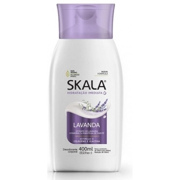 LOCAO DEO HIDR SKALA BRASIL 400ML LAVANDA