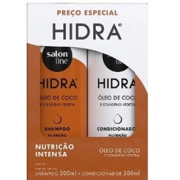 KIT S LINE SH+COND HIDRA 300ML OLEO DE COCO NUTRICAO INTENSA