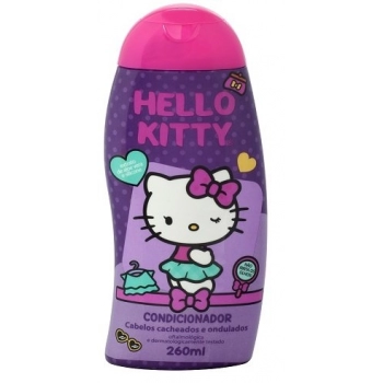 COND HELLO KITTY 260ML CACHEADOS E ONDULADOS