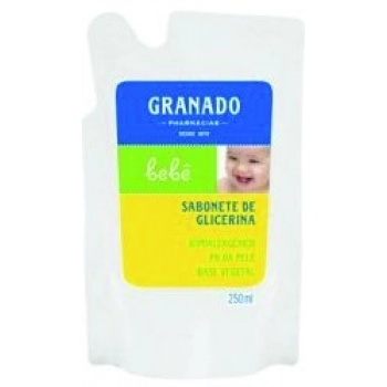 SAB LIQ BEBE GRANADO GLICERINA REFIL 250ML TRADICIONAL