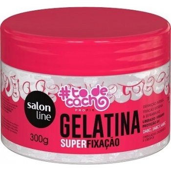 GELATINA S LINE TODECACHO 300GR SUPER FIXACAO