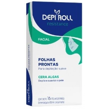 FOLHAS P/DEPILACAO FAC PRONTA DEPI ROLL ALGAS