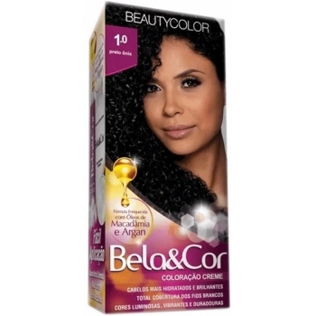 TINT BELA&COR 1.0 PRETO ONIX