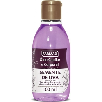 OLEO CORPORAL FARMAX 100ML SEMENTE DE UVA