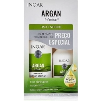 KIT INOAR SH 500ML+COND 250ML ARGAN RECONSTRUCAO