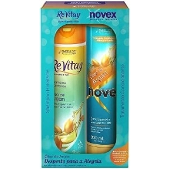 KIT NOVEX SH+COND 300ML ARGAN