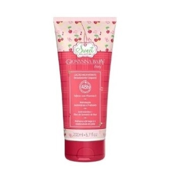 LOÇÃO HIDR GIOVANNA BABY BISNAGA 200ML CHERRY
