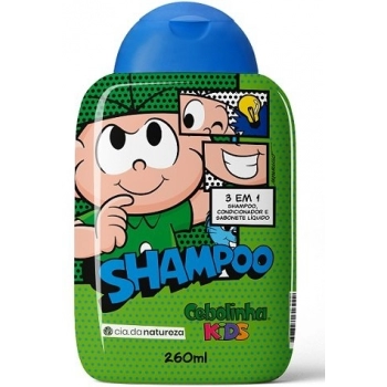 SH TURMA DA MONICA 260ML CEBOLINHA 3 EM 1 TODOS TIPOS