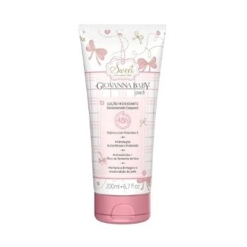 LOCAO HIDR GIOVANNA BABY BISBAGA 200ML PEACH
