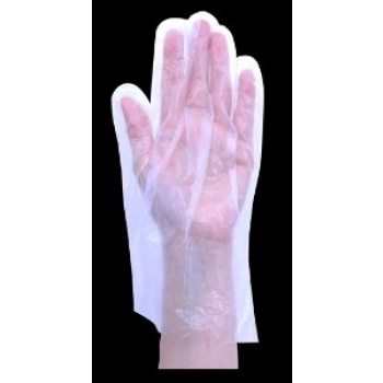 LUVA POLIETILENO TRANSPARENTE VOLK C/100 TAM UNICO