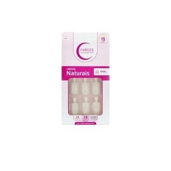 UNHAS FHACES NATURAL C/28 OVAL