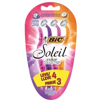 APAR BARBEAR BIC SOLEIL FEM LV4 PG3 ROSA ROXO LARANJA