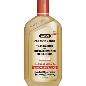 COND GOTA DOURADA FORTALECIMENTO 430ML QUIMICA