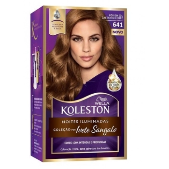 TINT KOLESTON NOITE ILUMINADA 641 CASTANHO COBRE