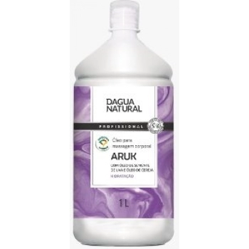 OLEO P/ MASSAGEM CORPORAL D AGUA NATURAL 1L ARUK UVA