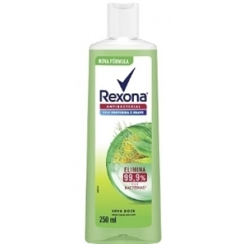 SAB LIQ REXONA 250ML ANTIBACTERIAL ERVA DOCE
