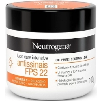 CR FACIAL ANTISSINAIS NEUTROGENA 100G FACE CARE FPS22