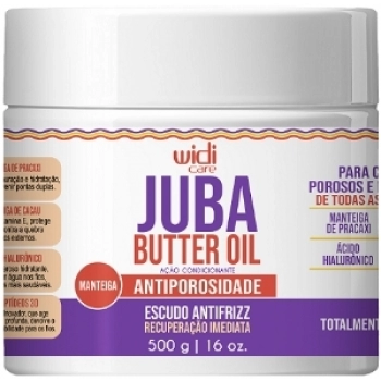 MANTEIGA CAP WIDI CARE 500G JUBA BUTTER OIL ANTIPOROSIDADE