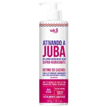 GELATINA CAP WIDI CARE 300G ATIVANDO A JUBA SUPER HIDRATANTE