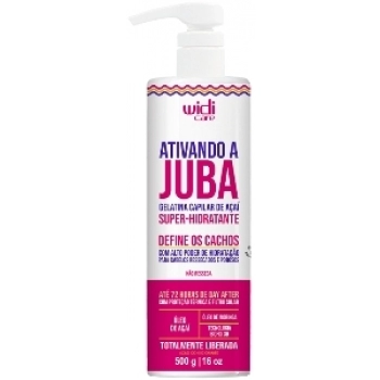 GELATINA CAP WIDI CARE 500G ATIVANDO A JUBA SUPER HIDRATANTE