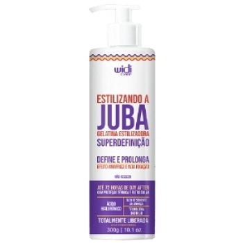 GELATINA CAP WIDI CARE 300G ESTILIZANDO A JUBA SUPER DEFINIÇAO