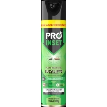 MULTI INSETICIDA PROINSET AERO 350ML EMB ECON EUCALIPTO