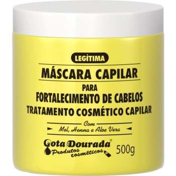 MASC CAP GOTA DOURADA FORTALECIMENTO 500G TRADIC