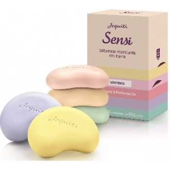 SAB BARRA SENSI JEQUITI 80G CUIDADO E PERFUMAÇAO C/5
