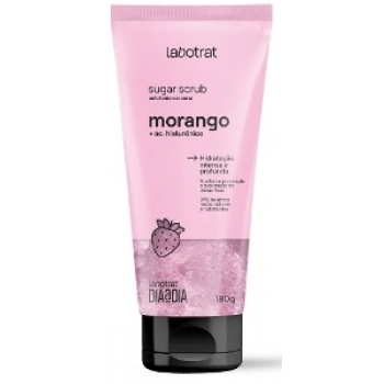 ESFOLIANTE CORPORAL LABOTRAT DIA A DIA 180G SUGAR SCRUB MORANGO