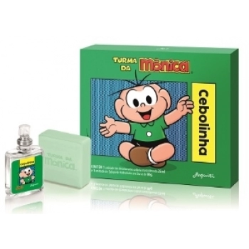KIT COLONIA 25ML+SAB 80G TURMA DA MONICA JEQUITI CEBOLINHA