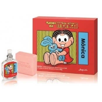 KIT COLONIA 25ML+SAB 80G TURMA DA MONICA JEQUITI MONICA