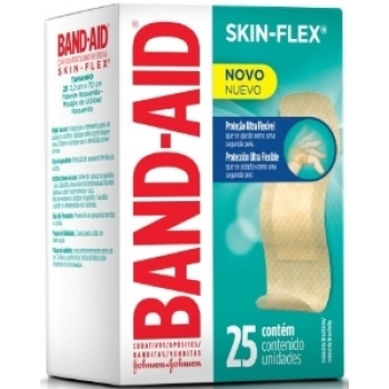 BAND-AID J&J C/25 SKIN FLEX