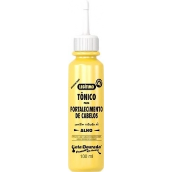 TONICO CAP GOTA DOURADA FORTALECIMENTO 100ML ALHO