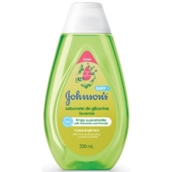 SAB LIQ J&J BABY 200ML LAVANDA