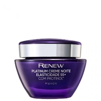 CR FACIAL AVON RENEW PLATINUM 50G NOITE ELASTICIDADE