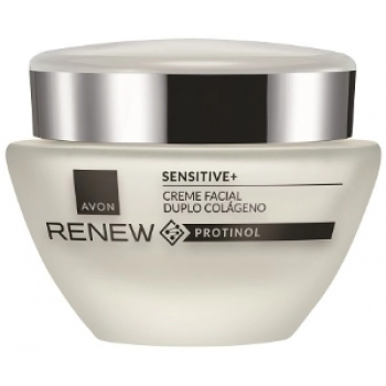 CR FACIAL AVON RENEW PROTINOL 50G SENSITIVE+ DUPLO COLAGENO