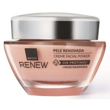 CR FACIAL AVON RENEW POWER 50G 10X PROTINOL PELE RENOVADA