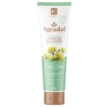 CR P/ MAOS LUVAS DE SILICONE AGRADAL 60G ERVA DOCE