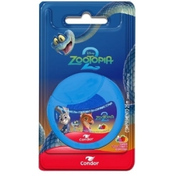 FIO DENTAL CONDOR ZOOTOPIA 2 CERA 25M TUTTI-FRUTTI
