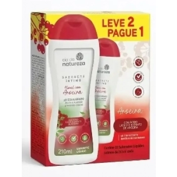 SAB LIQ INTIMO CIA DA NATUREZA 210ML FLORAL COM AROEIRA- L2P1